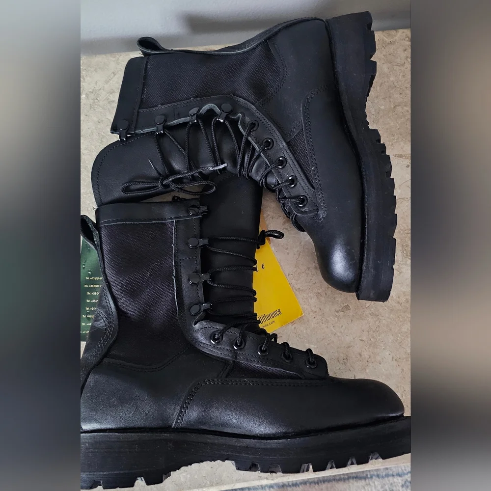 Belleville Gortex Military Steel Toe General Issue Combat Boots Mens Size 4.0W